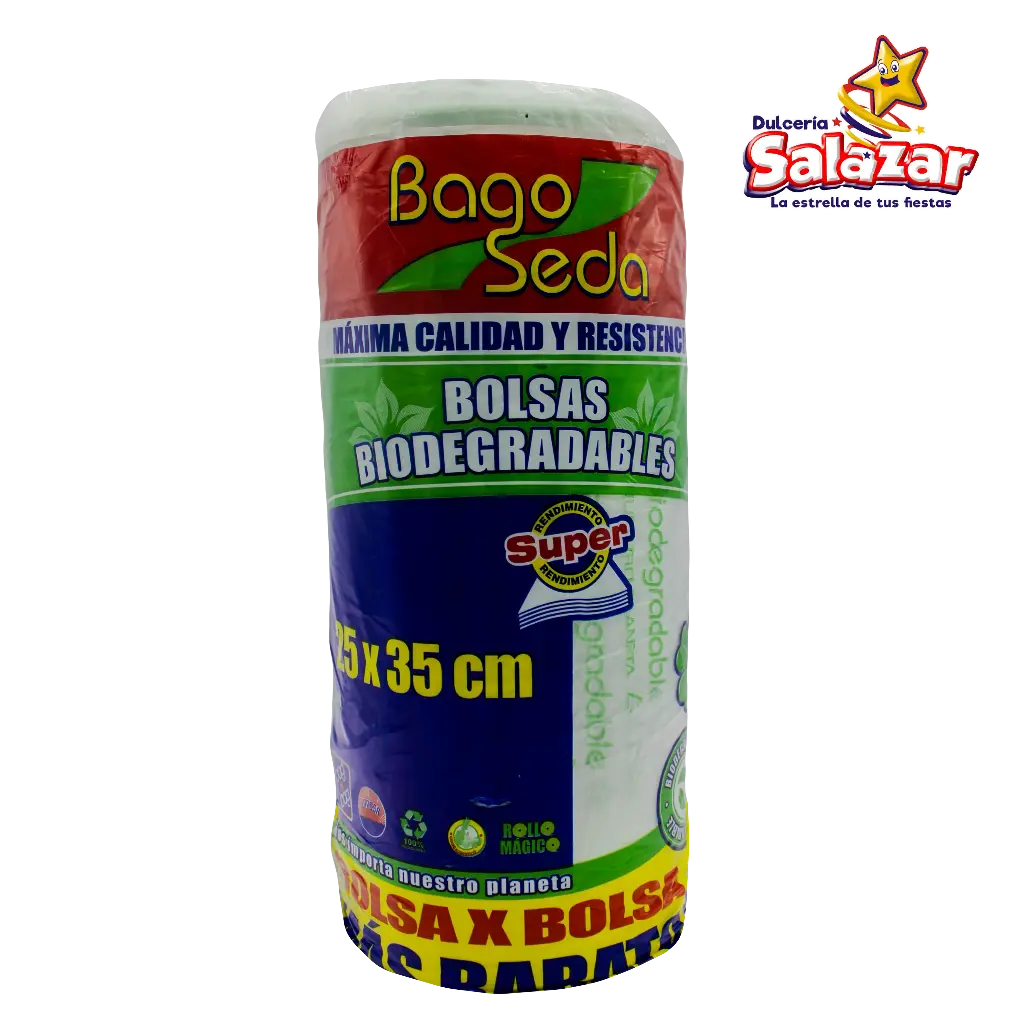 [AYA0009] BOLSA ROLLO BAGO SEDA 25X35CM -B.1KG- "B/20/1"