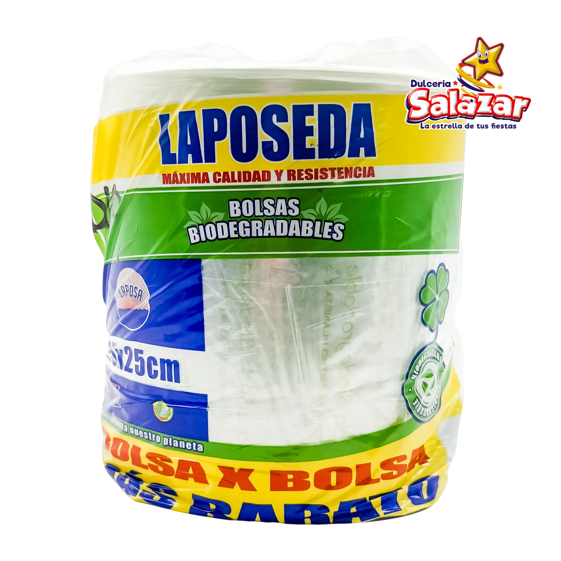 [AYA0001] BOLSA ROLLO LAPOSEDA 15X25CM -B.1KG-