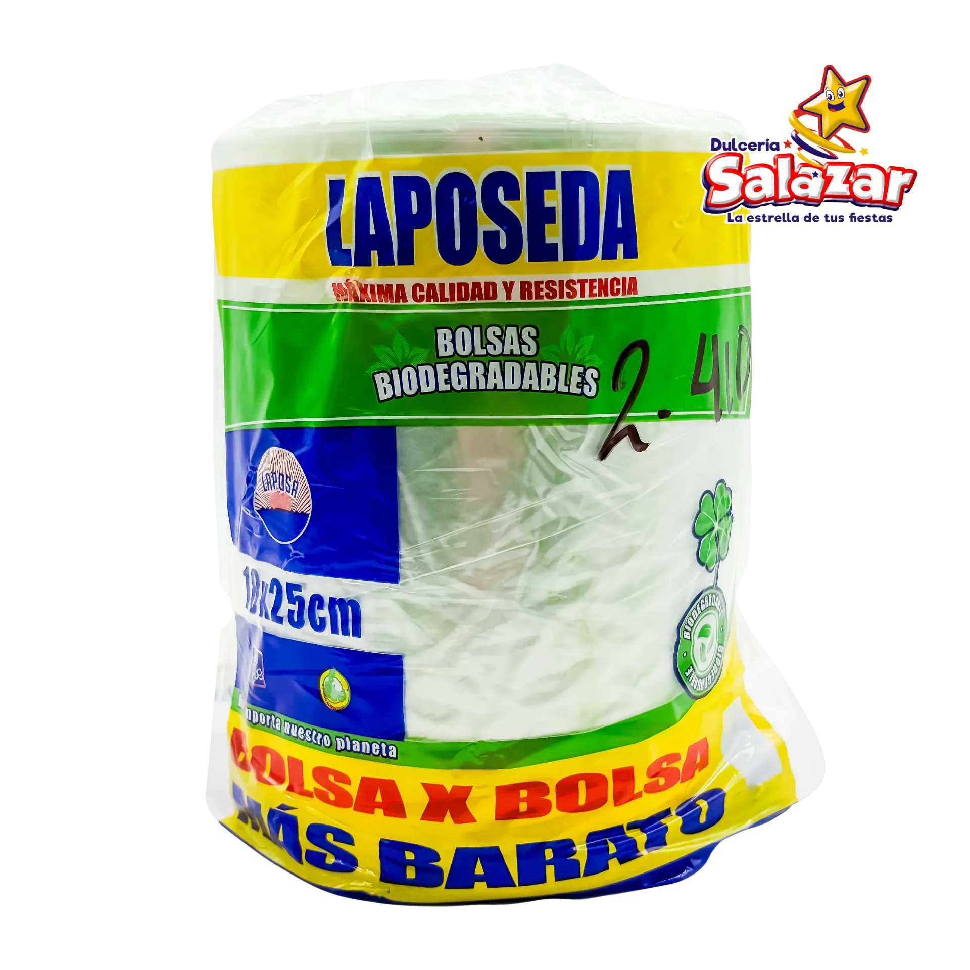 BOLSA ROLLO LAPOSEDA 18X25CM -B.1KG-
