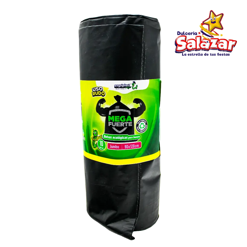 [ANG0007] BOLSA ROLLO NEGRA JUMBO ANGUIPLAST 90X120 "B/20/10"