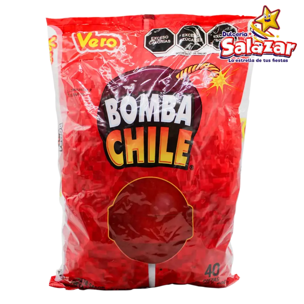 PALETA BOMBA CHILE VERO -B.600G- "C/24/40"