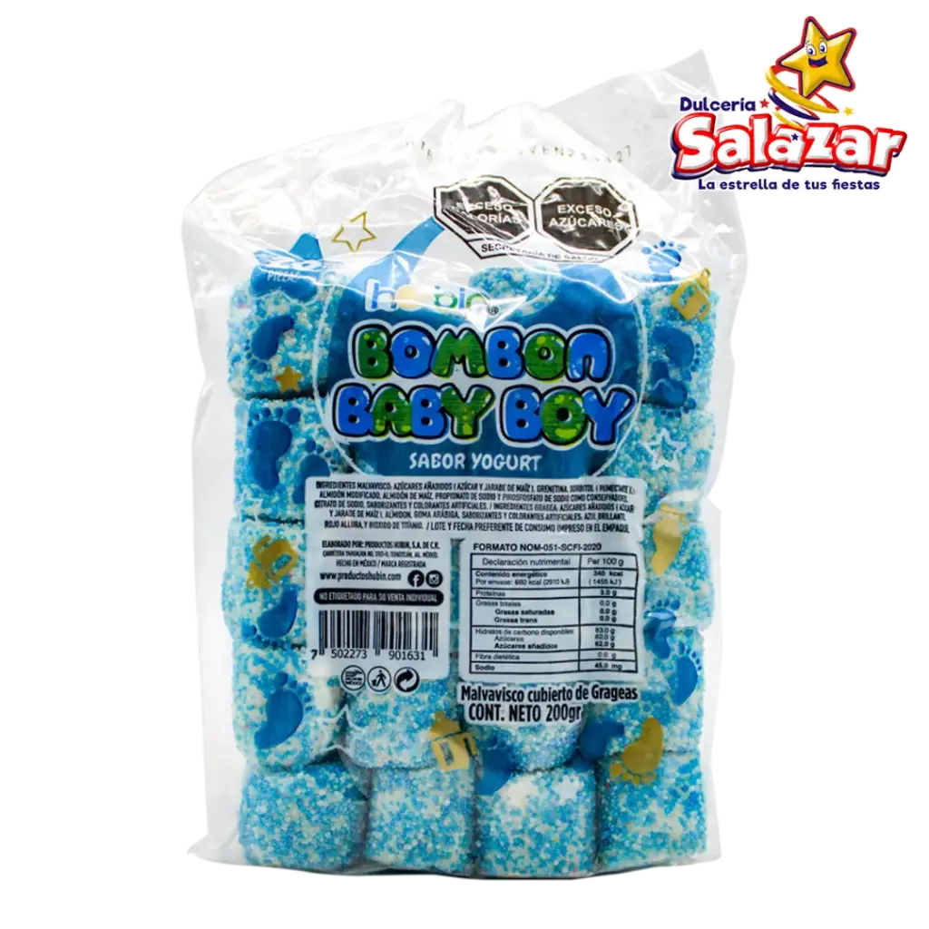 [HUB0056] BOMBON BABY BOY HUBIN -B.200GR - "C/40/20"