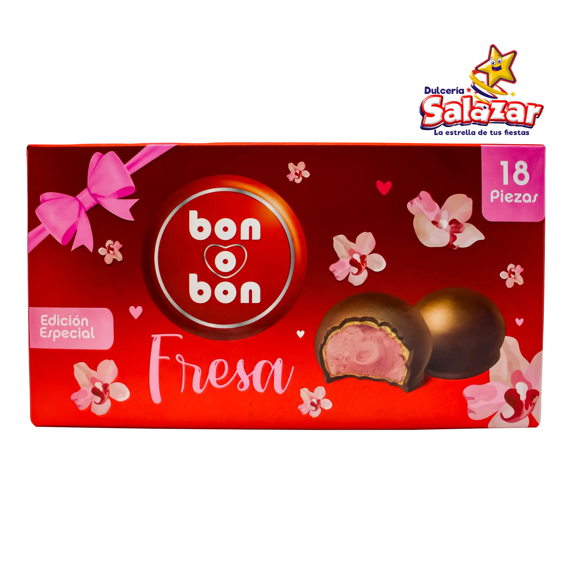 [DOS0002] BON O BON FULL FRESA -D.270G- "C/12/18"