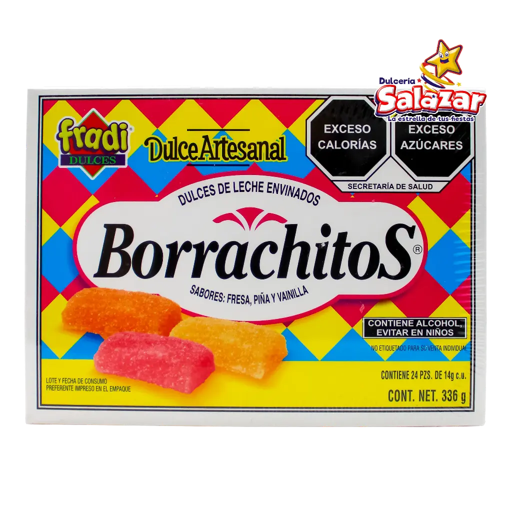 [FRA0006] BORRACHITOS COLORES FRADI -D.336G- "C/30/24"