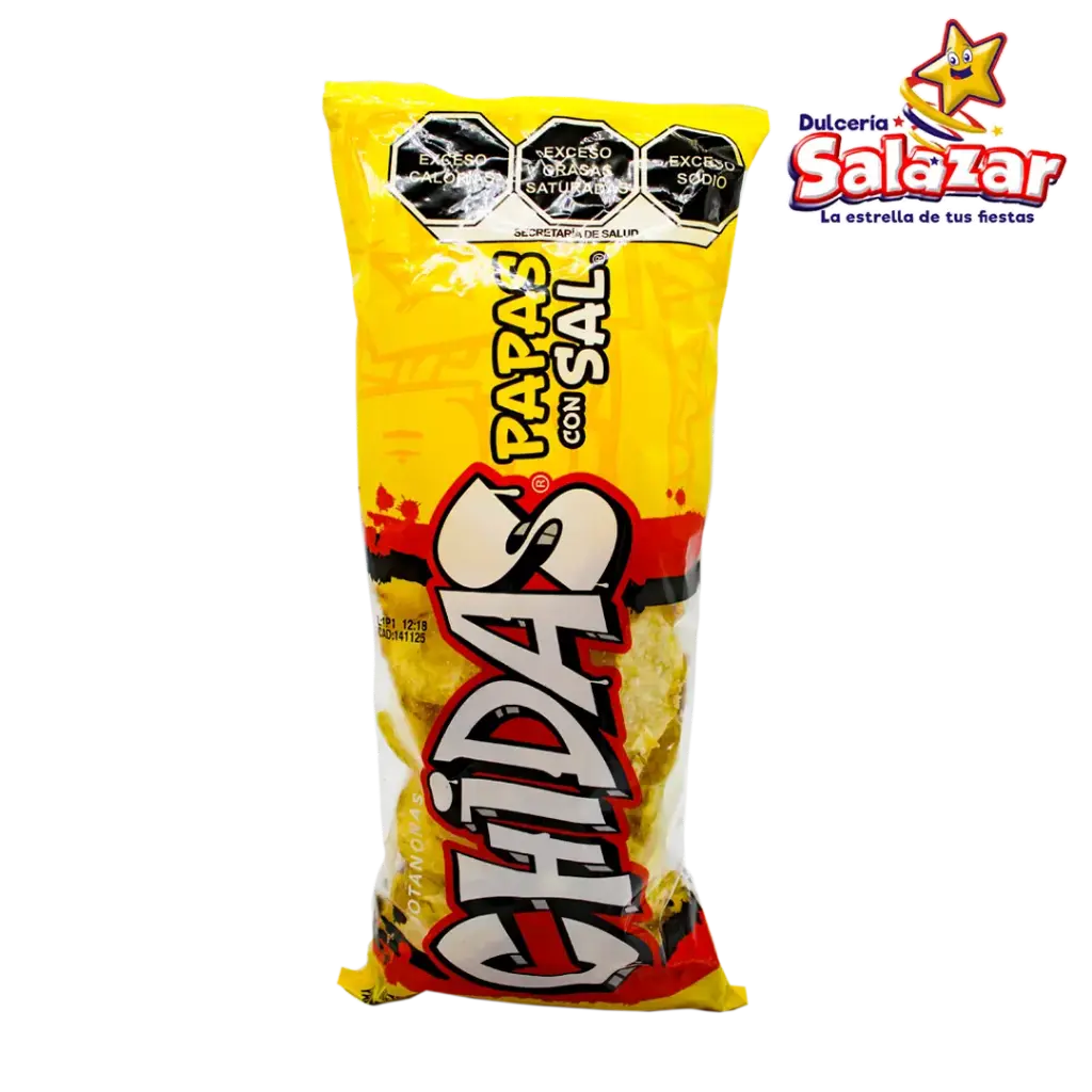 [GON0056] BOTANONAS CHIDAS PAPAS CON SAL TUBI -B.85G- "C/30/1"