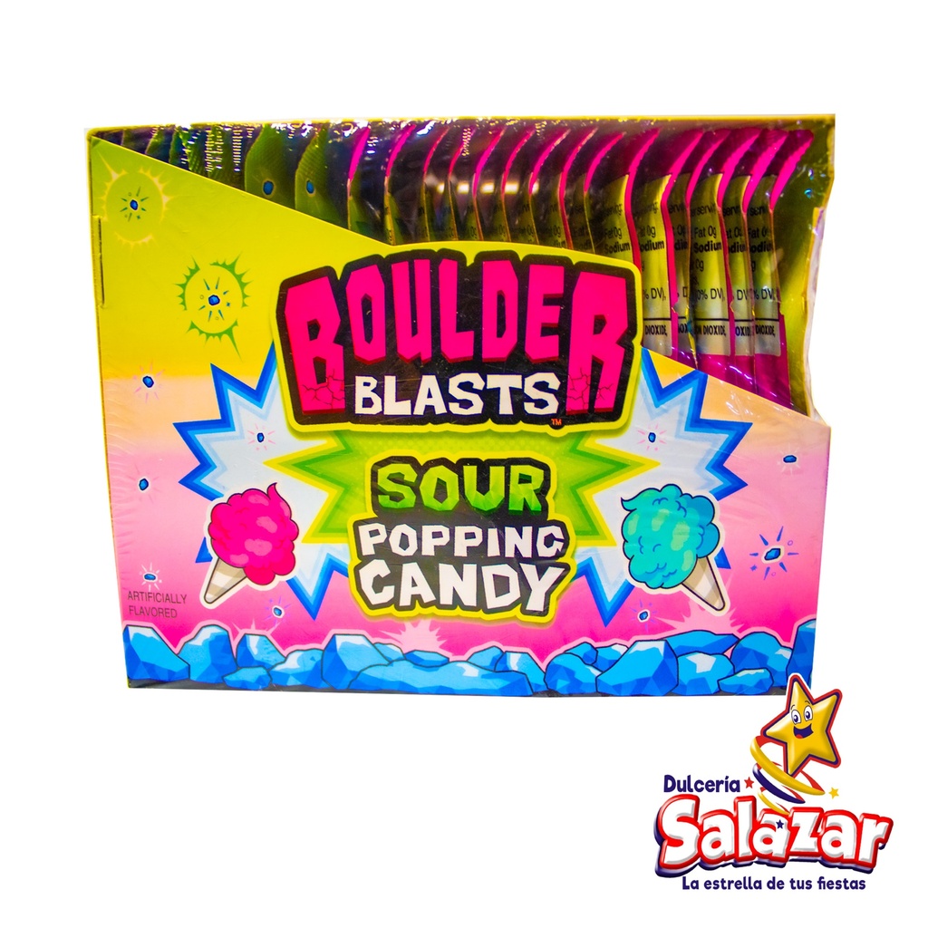 [CAL0074] BOULDER BLASTS CANDY 240G -D.16PZA- "C/1/1"