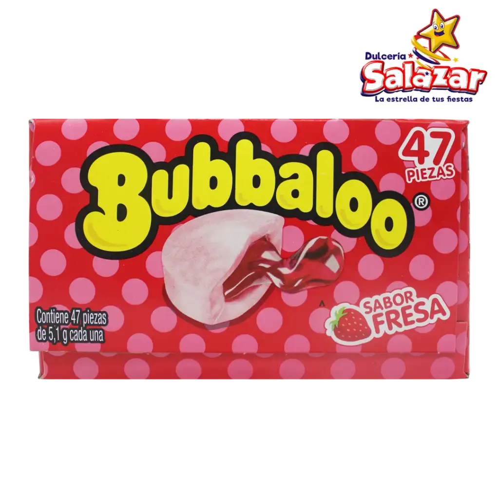 [ADA0254] CHICLE BUBBALOO FRESA -D.239.7G- "C/32/47"