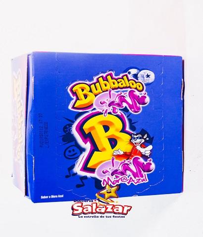 [ADA0260] CHICLE BUBBALOO MORA AZUL -D.239.G- "C/32/47"