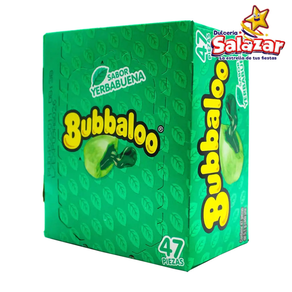 [ADA0255] CHICLE BUBBALOO YERBABUENA -D.239.7G- "C/32/47"