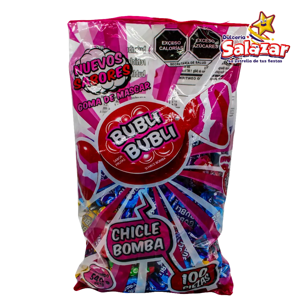 [GOM0004] CHICLE BUBLI BUBLI GOMEZ -B.540G- "C/24/100"