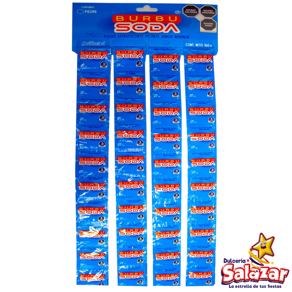 [ANA0003] BURBUSODA CHICO SOLAPA ANAHUAC -T.160G- "C/30/80"