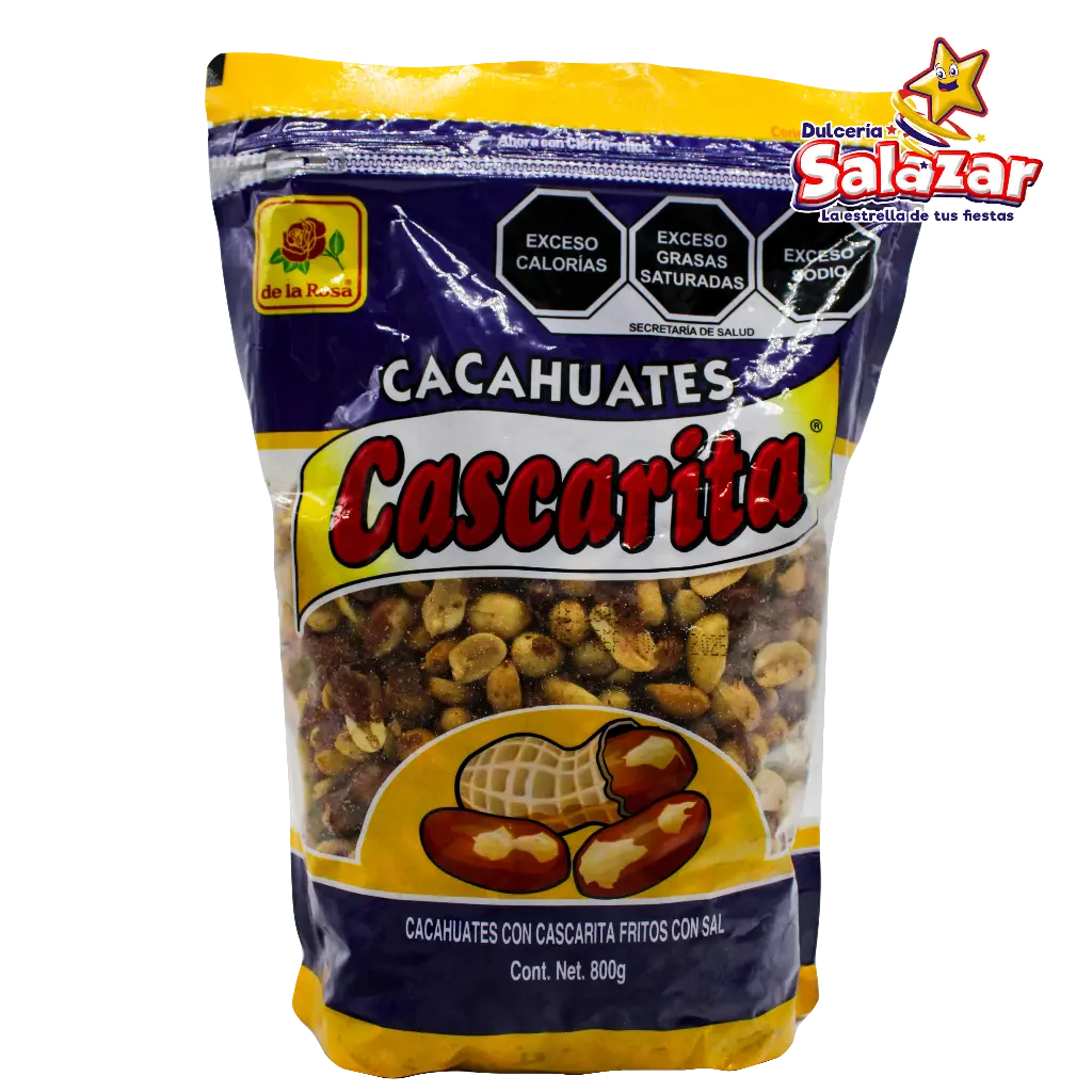 [ROS0088] CACAHUATE CASCARITA DLR -B.800GR- "C/12/1"