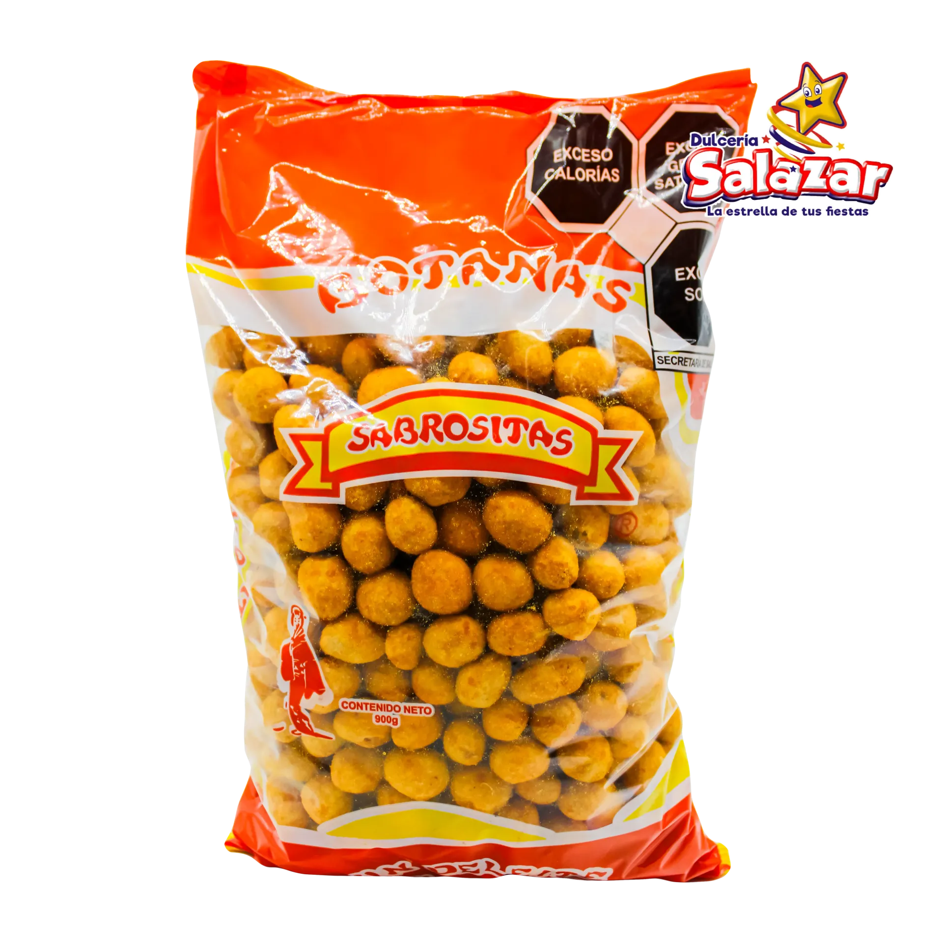 [BOT0001] CACAHUATE HABANERO  SABROSITAS -B.900G- "C/30/1"
