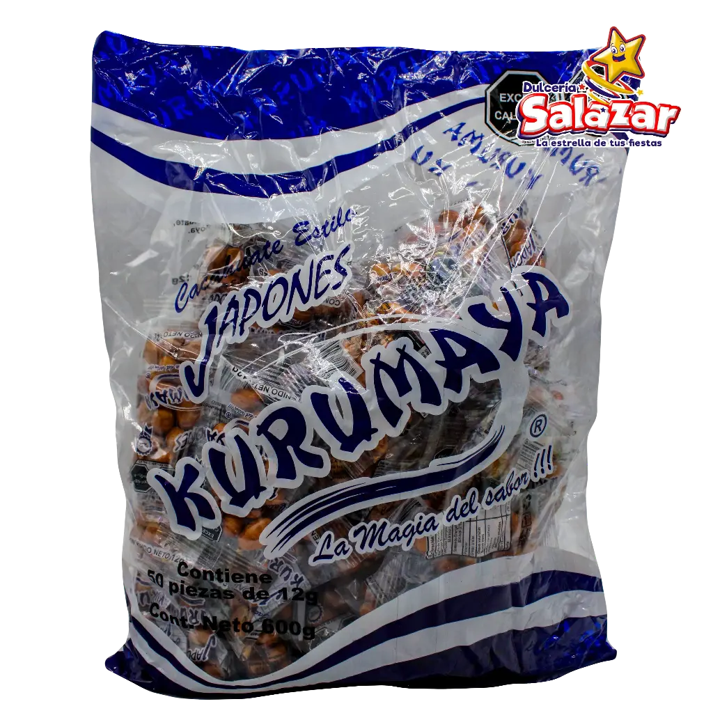[KUR0001] CACAHUATE JAPONES 12G KURUMAYA -B.600G- "B/30/50"