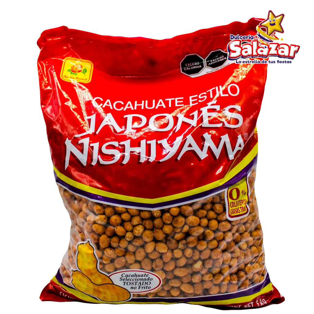 [ROS0427] CACAHUATE JAPONES DLR -B.5KG- "C/3/5"