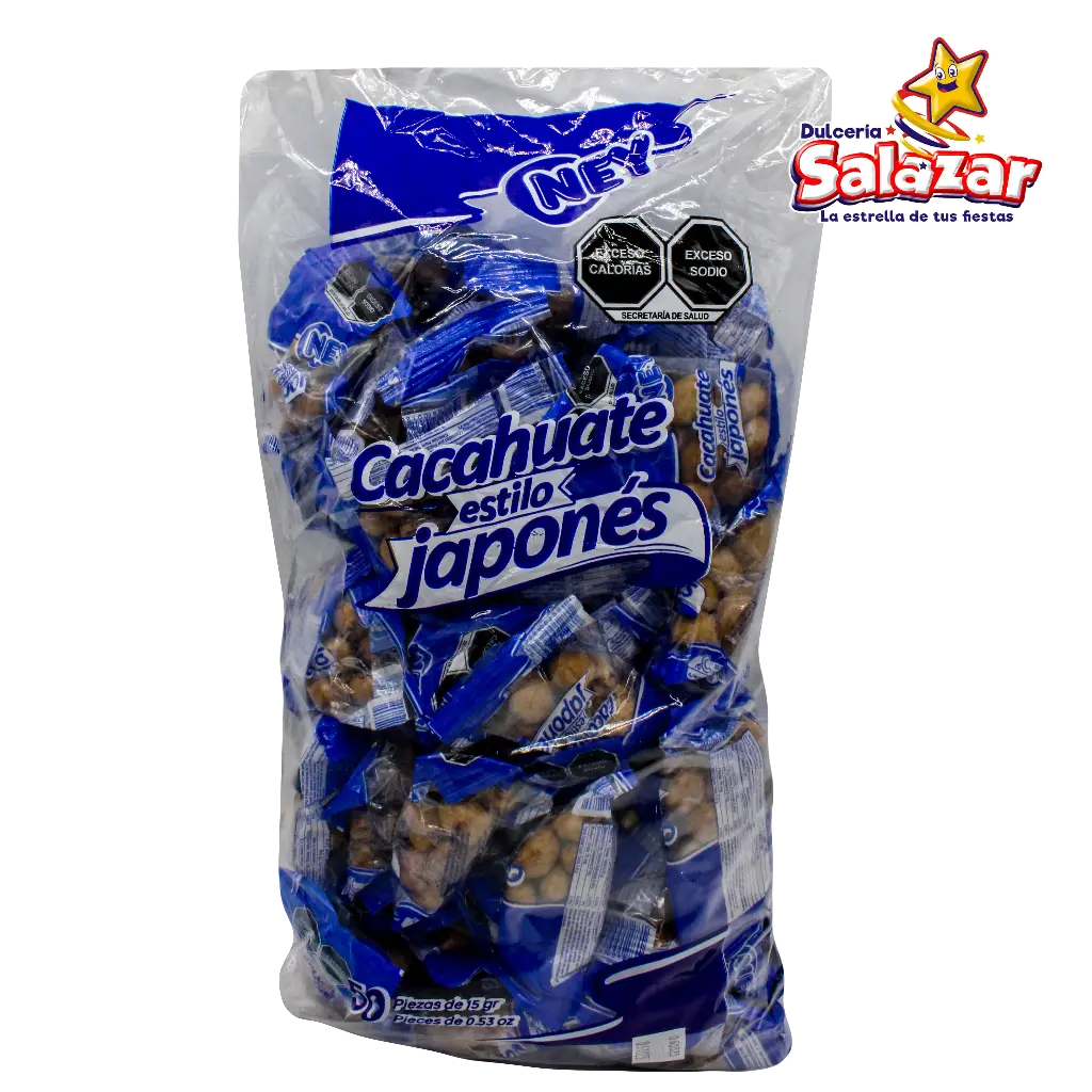 [KIP0003] CACAHUATE JAPONES NEY 15G -B.750G- "C/20/50"