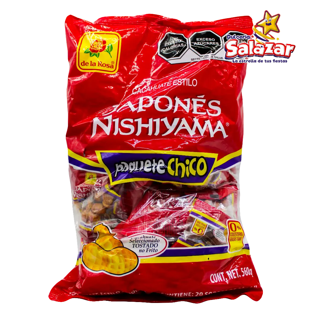 CACAHUATE JAPONES SOBRE CHICO 28GRS DLR -B.560GR- "C/15/20"