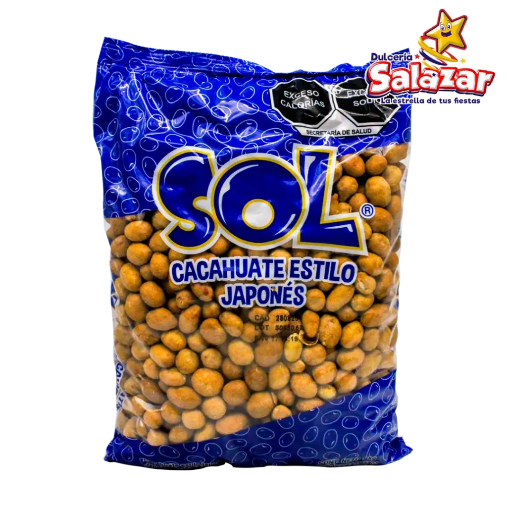 [SOL0003] CACAHUATE JAPONES SOL -B.1KG- "C/28/1KG"