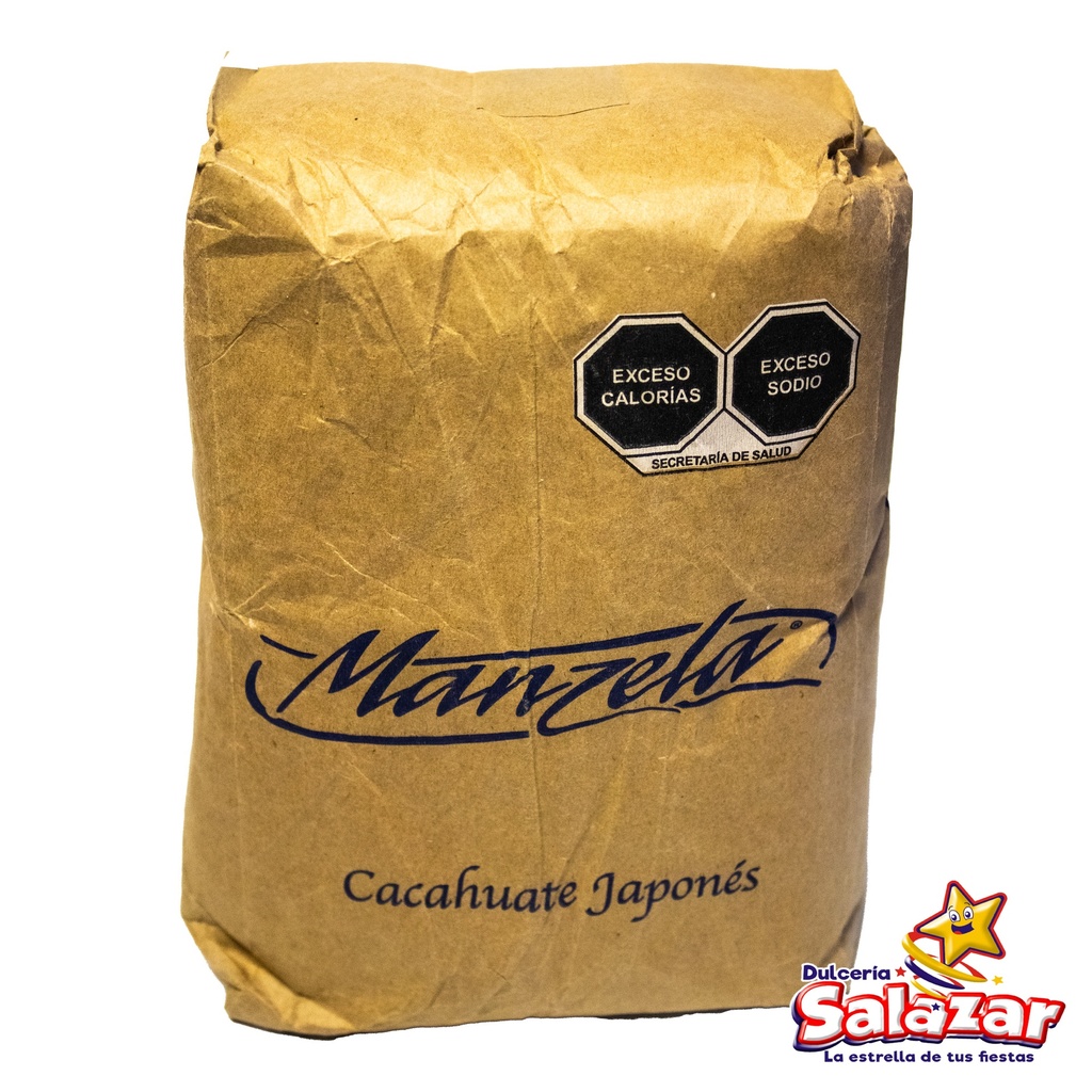 [MAN0007] CACAHUATE MANZELA 40G -B.2KG- "B/12/50"