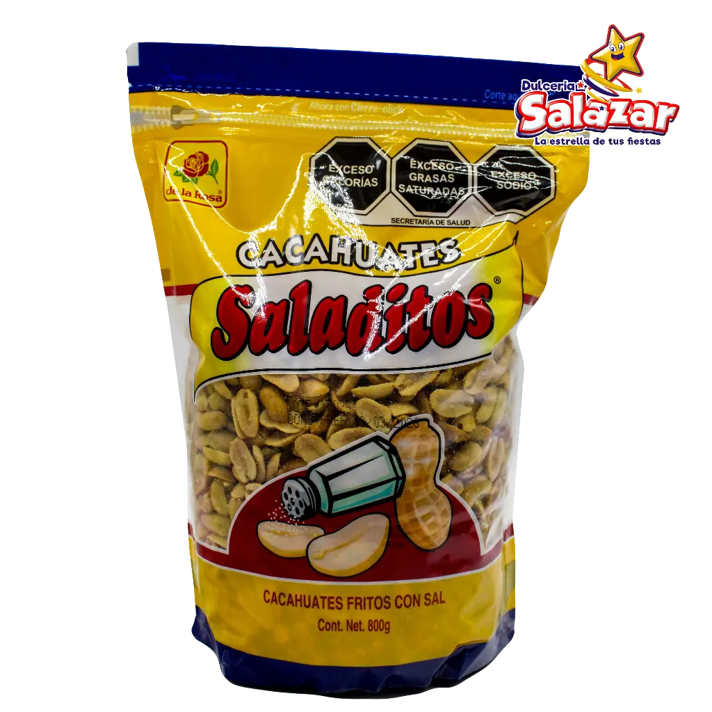 [ROS0087] CACAHUATE SALADITO DLR -B.800GR- "C/12/800"