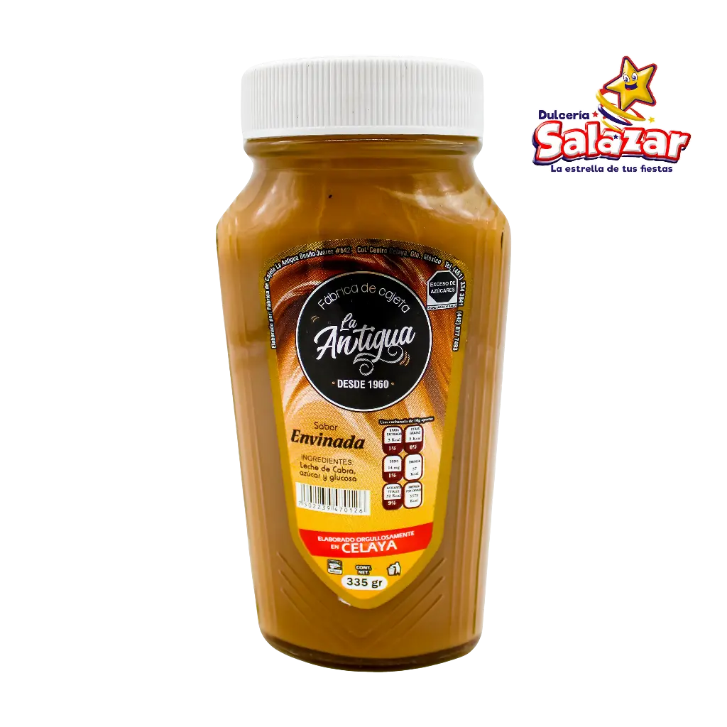 [ANT0003] CAJETA LA ANTIGUA SURTIDA -BOT.380G- "C/24/1"