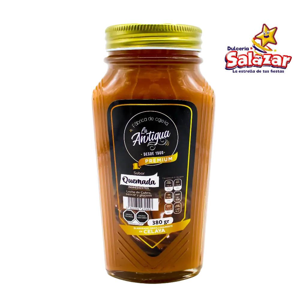 [ANT0006] CAJETA PREMIUM LA ANTIGUA SURTIDA -BOT.380G- "C/24/1"