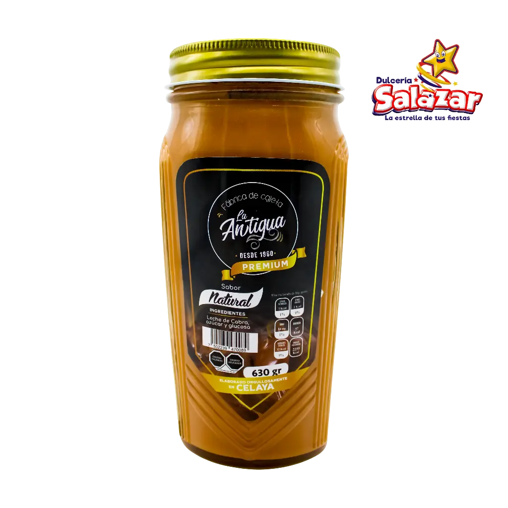 CAJETA PREMIUM LA ANTIGUA SURTIDA -BOT.630G- "C/16/1"