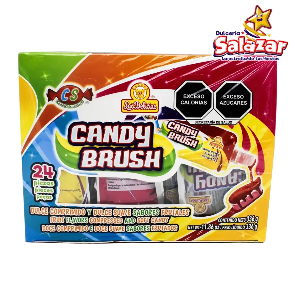 [DEL0065] CANDY BRUSH LAS DELICIAS -D.336G- "C/12/24"