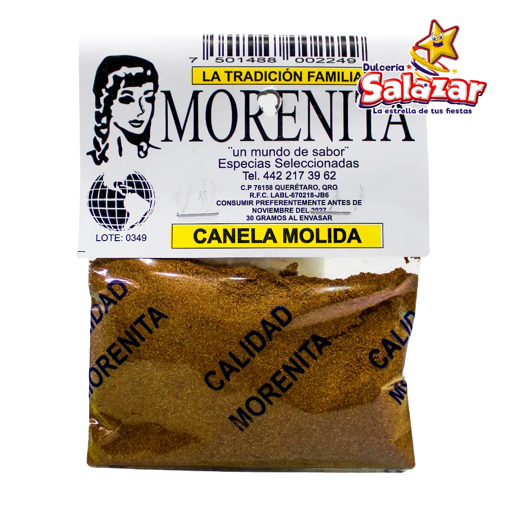 [MOR0023] CANELA POLVO 30 GRAMOS 