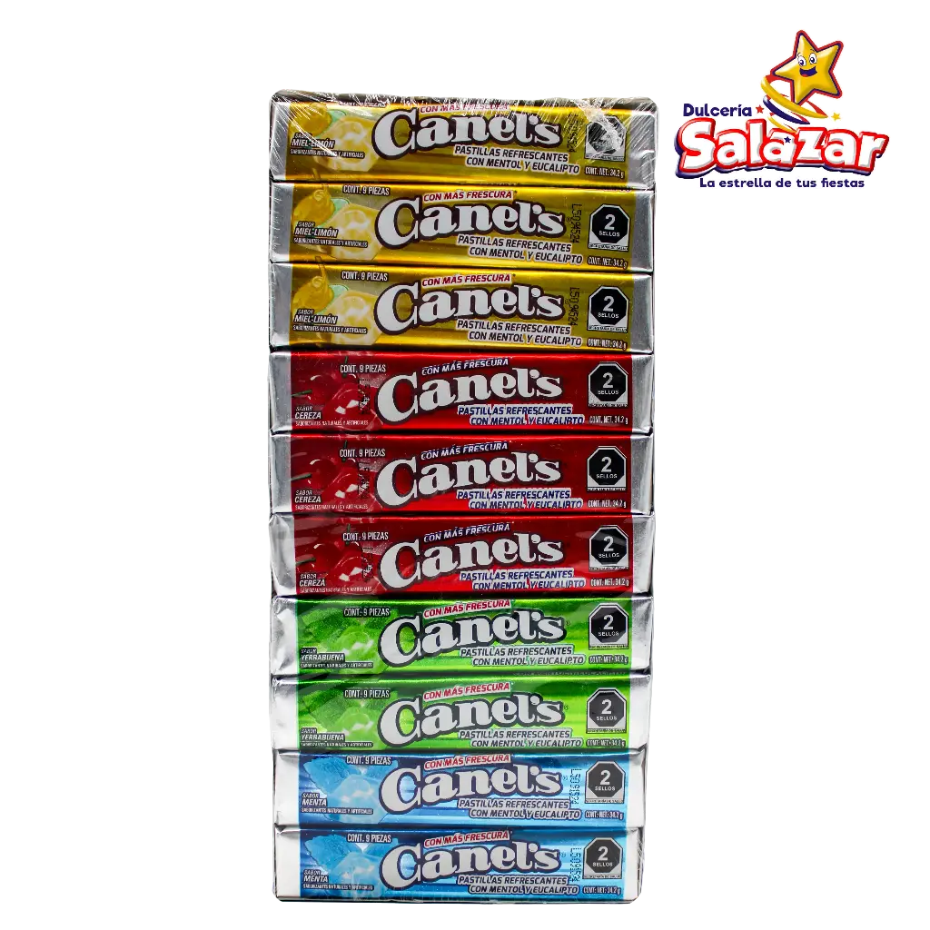 TUBO PASTILLA DISPLAY CANELS -D.684G- "C/30/20"