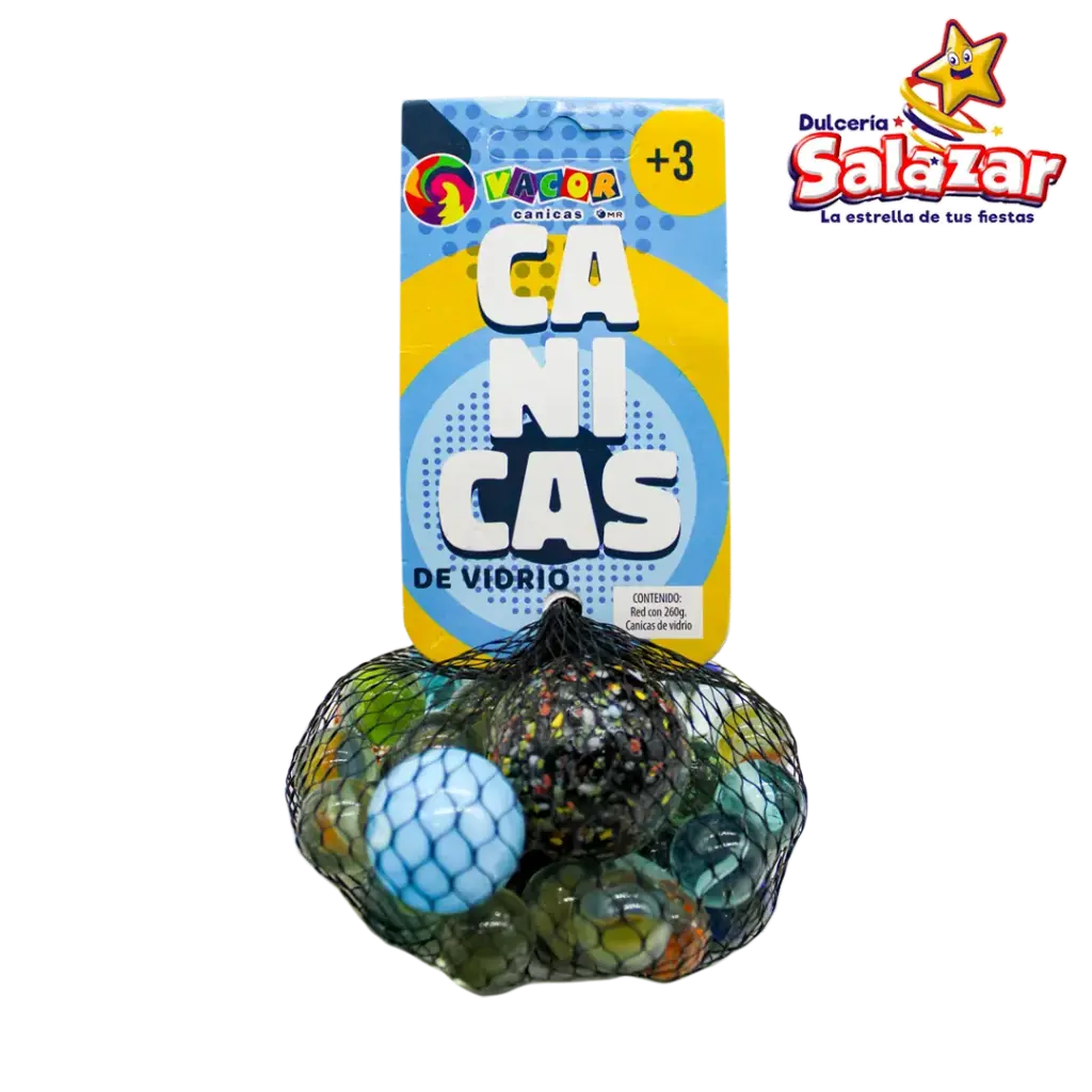 [SEL0706] CANICAS RED SURTIDA -B.260G-"C/70/35"