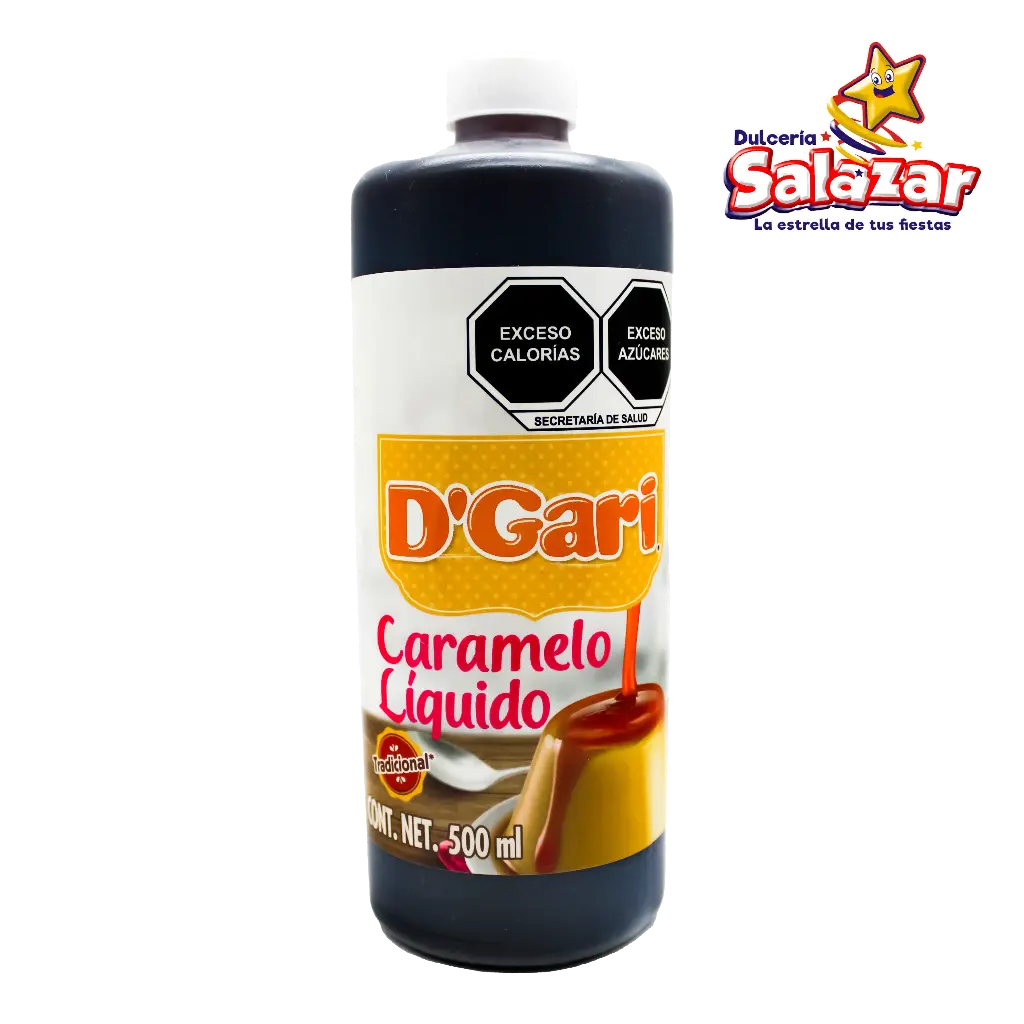 CARAMELO LIQUIDO D'GARY -BOT.500ML- "C/24/1"