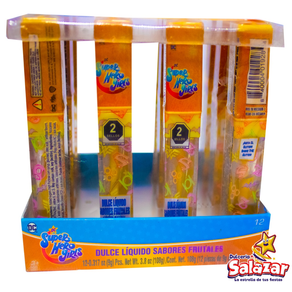 CARAMELO LIQUIDO LIP GLOSS SUPER HERO GI "C/8/12"