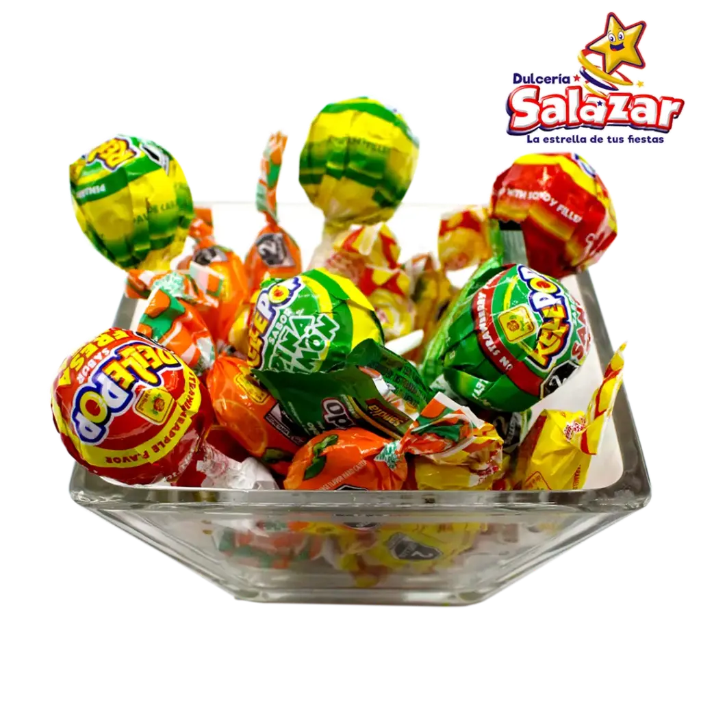 [ROS0456] CARAMELOS Y PALETAS SURTIDO DLR X KILO A "C/18/1"