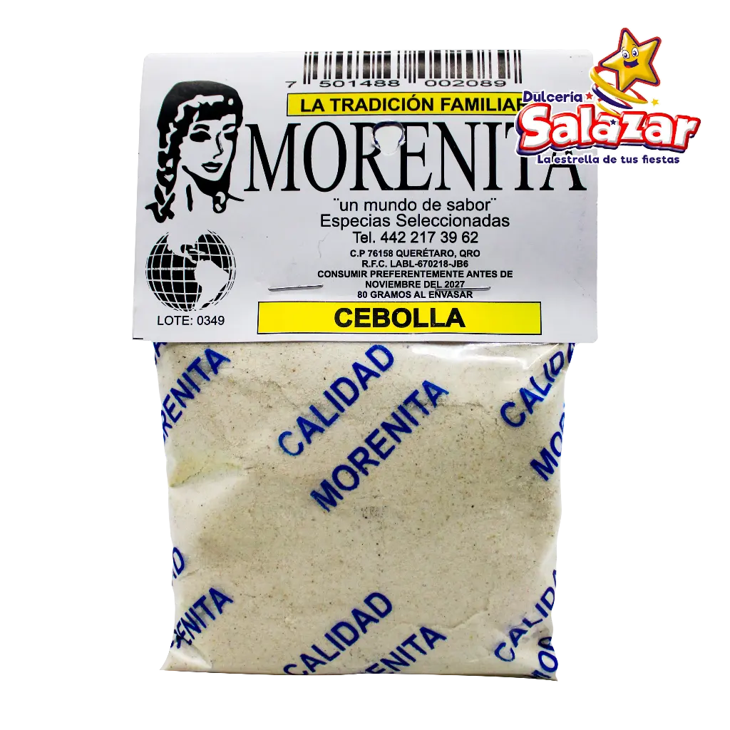 [MOR0007] CEBOLLA 80 GRAMOS 