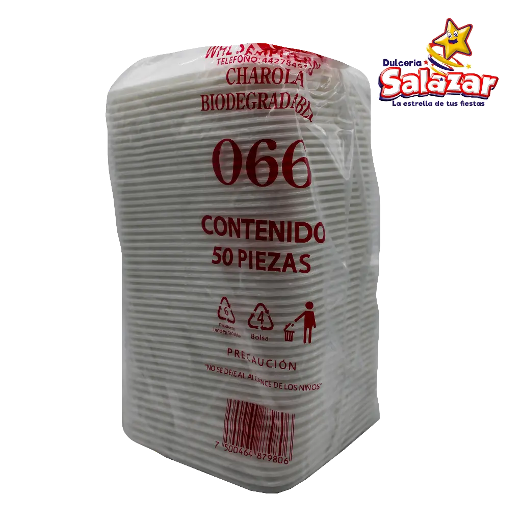 [BIO0001] CHAROLA TERMICA WHL  #066 "B/10/50"