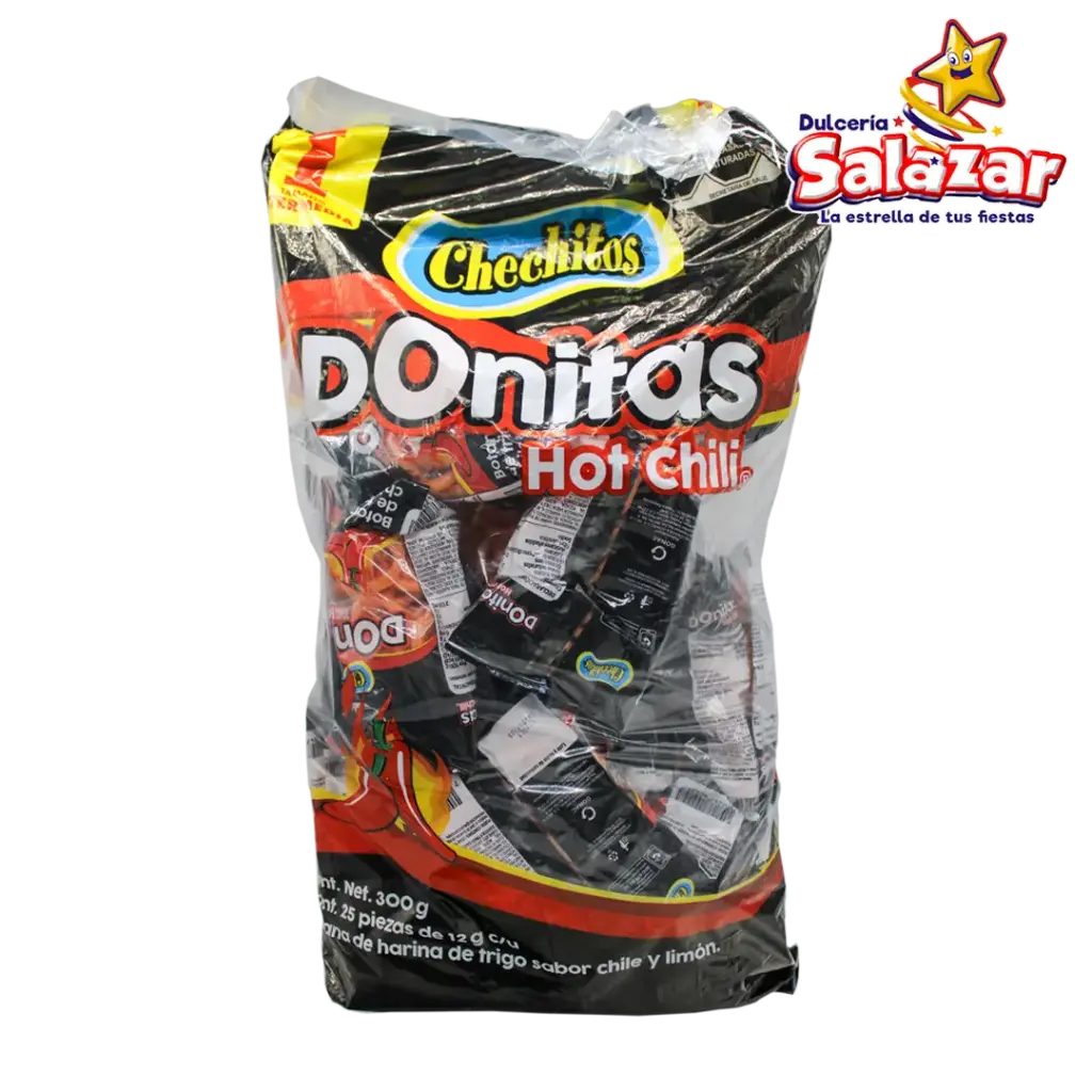 CHECHITOS DONITAS HOT CHILE INTERMEDIO GONAC -B.300G- "C/10/25"