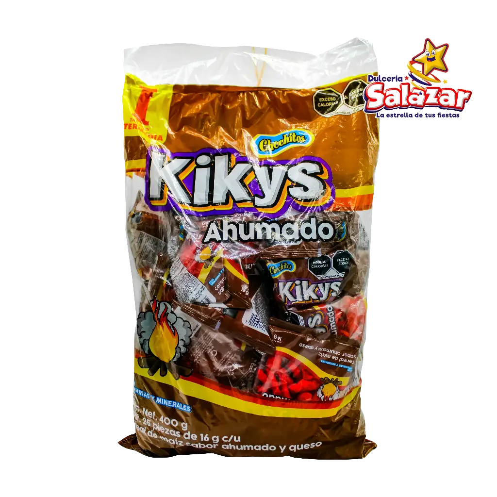 [GON0067] CHECHITOS KIKYS AHUMADOS INTERMEDIO GONAC -B.400G- "C/10/25"