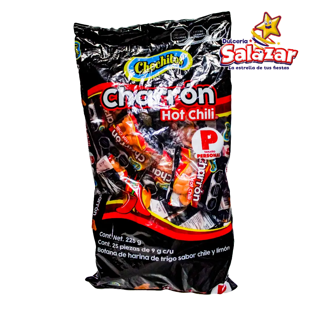 [GON0006] CHICHARRON HOT CHILE PERSONAL -B.225G- "C/10/25"