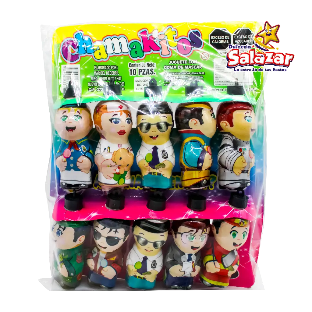 [MOY0031] CHICLERA CHAMAQUITO -B.10PZA- "C/20/1"