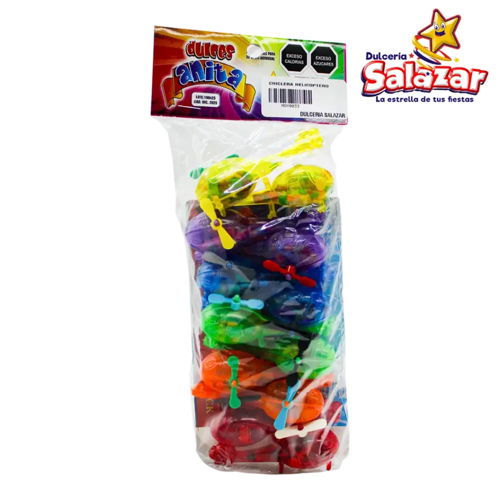 [MOY0033] CHICLERA HELICOPTERO -B.12PZA- "C/30/1"