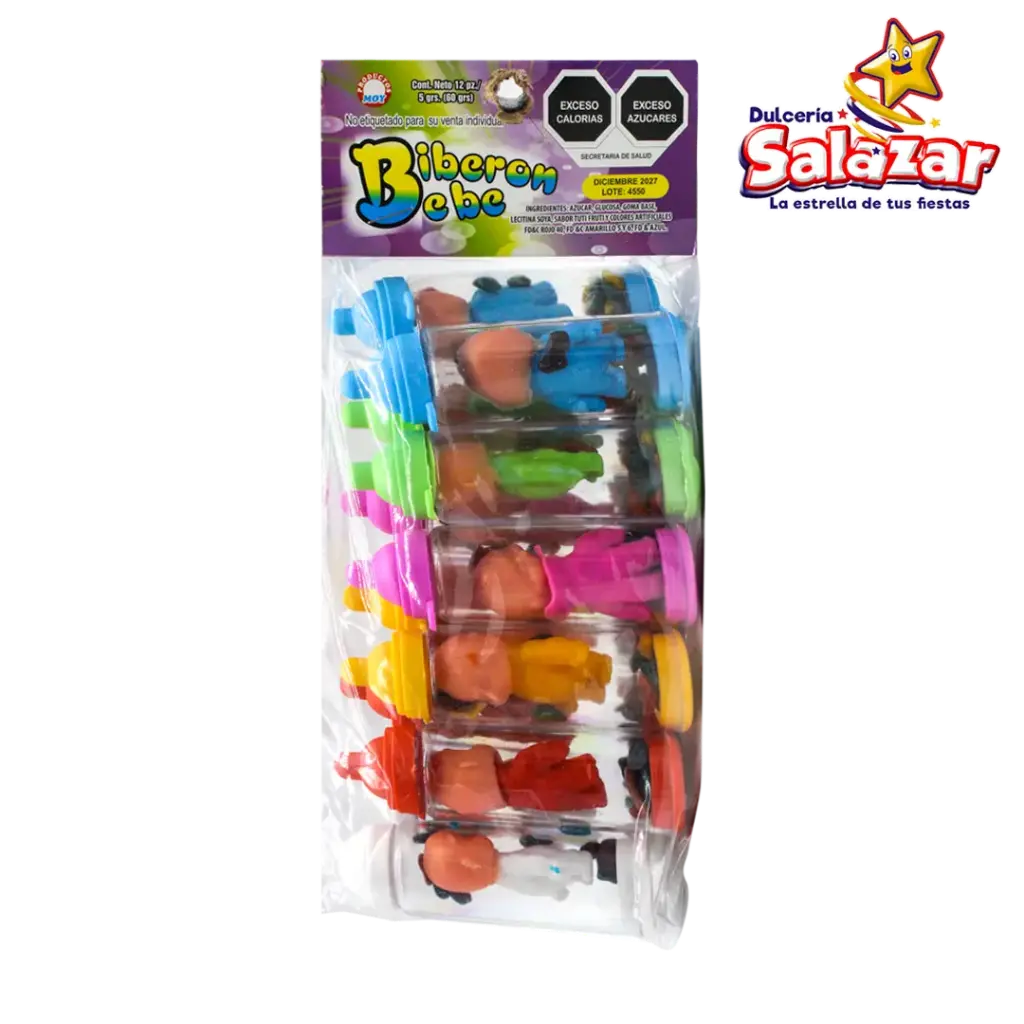 [MOY0007] CHICLERA MAMILA CON BEBE -B.12PZA- "C/30/12"