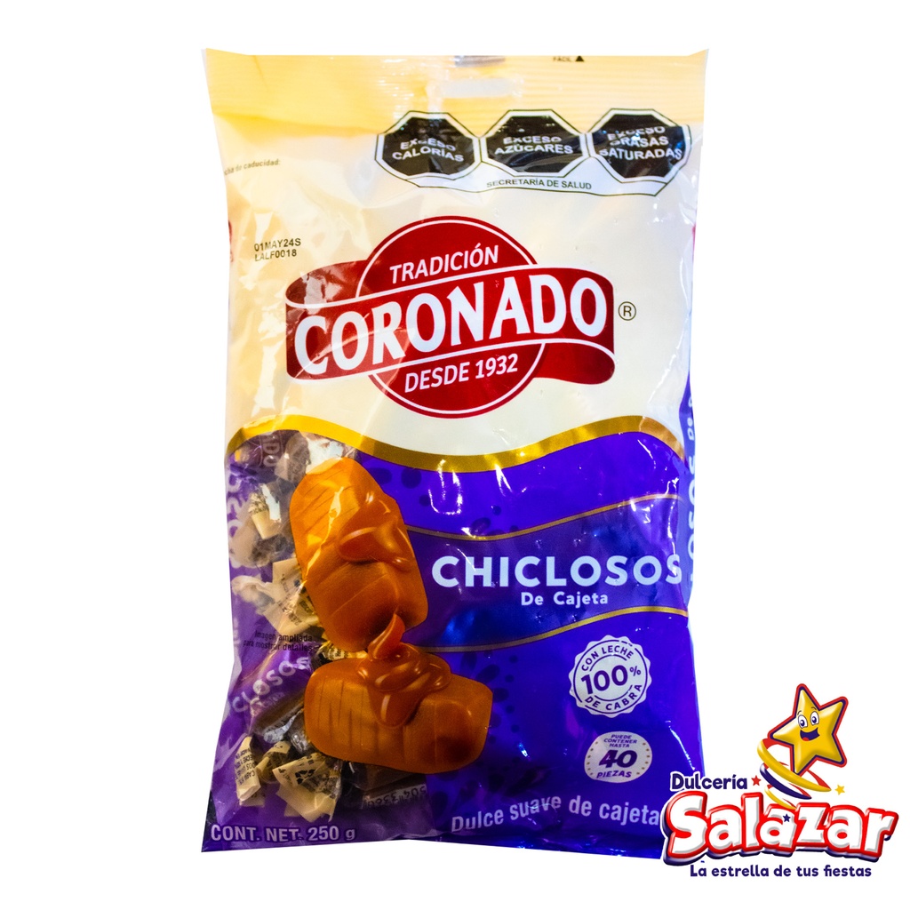 CHICLOSO CORONADO -B.250G- "C/40/250G"