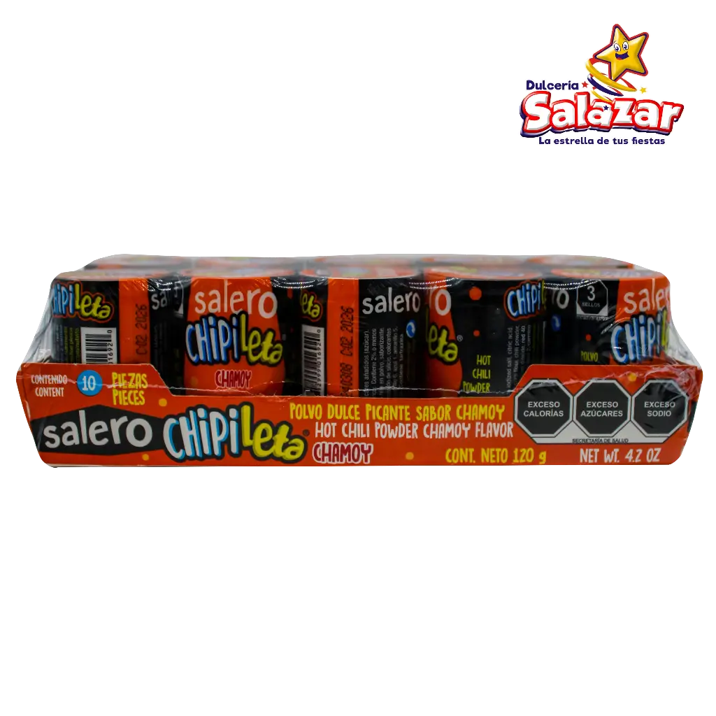 [ANA0077] CHIPILETA CHAMOY SALERO CHAROLA -B.10PZA- "C/24/10"