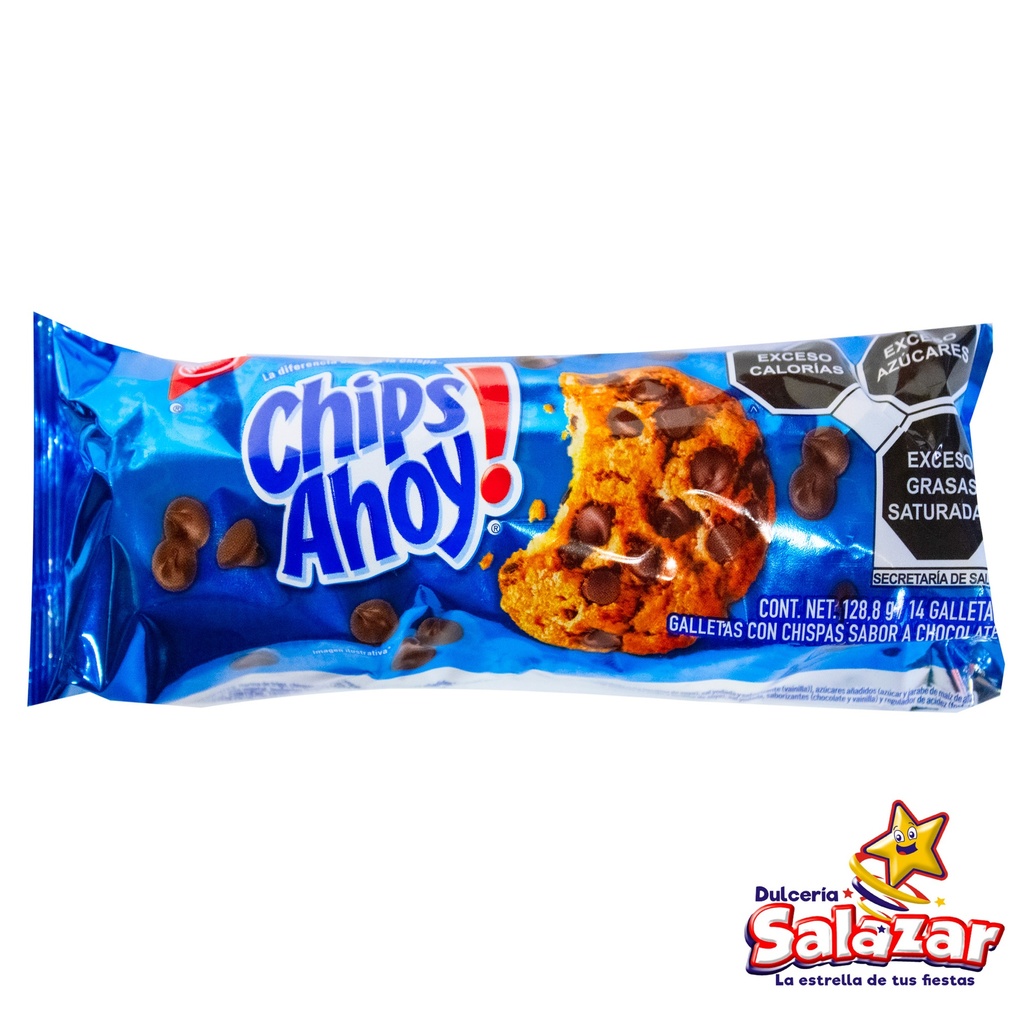 [ADA0345] GALLETA CHIPS AHOY NABISCO -B.128.8G- "C/30/1"