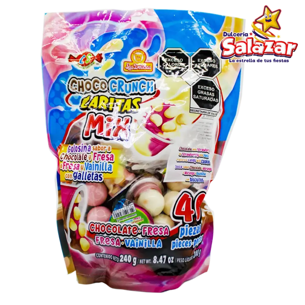 [DEL0462] CHOCO CRUNCH CARITAS MIX "C/20/40"
