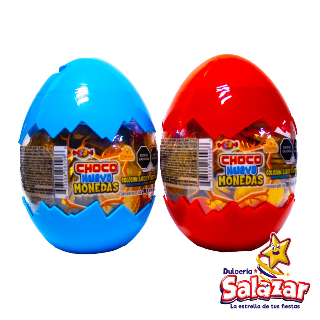 [DEL0029] CHOCO HUEVO MONEDAS DELICIAS -V.288G.- "C/12/120"