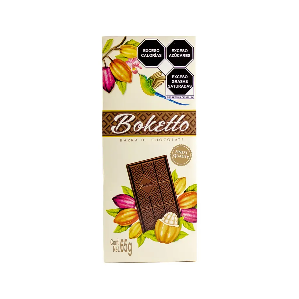 CHOCOLATE BOKETTO BARRA -D.65G- "C/36/1"