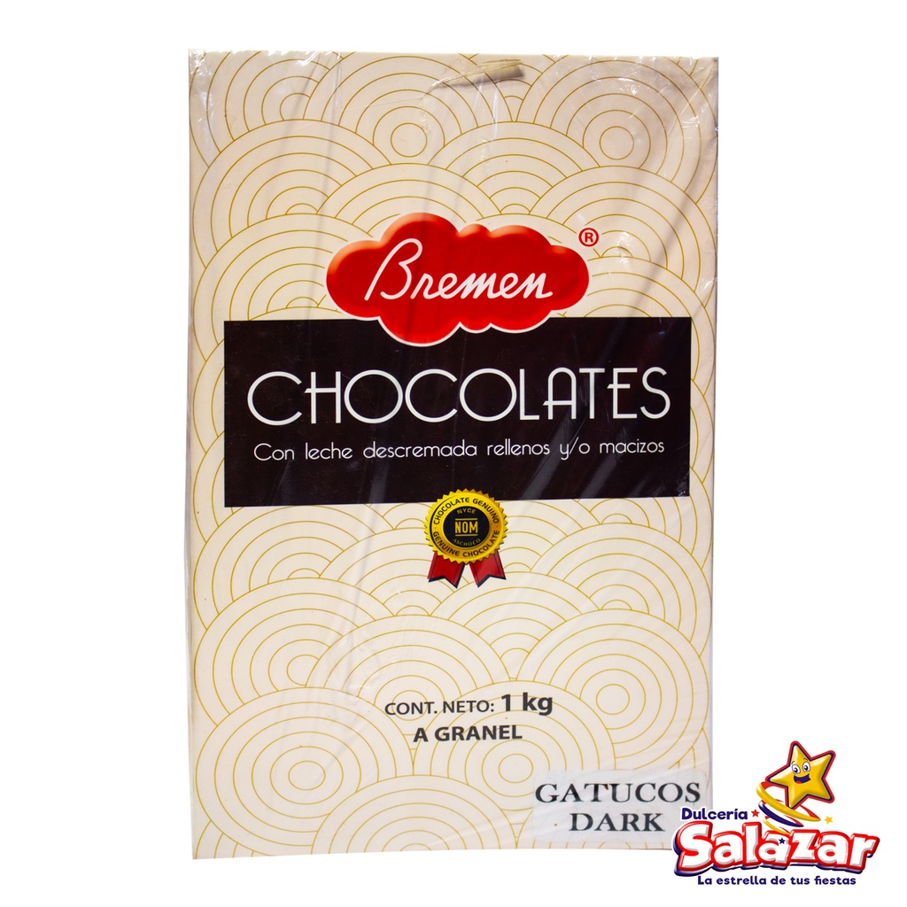 [BRE0026] CHOCOLATE GATUCO DARK  1KG "C/1KG"