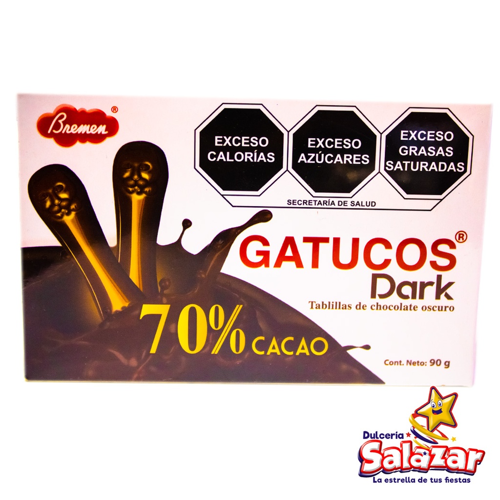 CHOCOLATE GATUCO DARK -D.90G- "C/32/1"